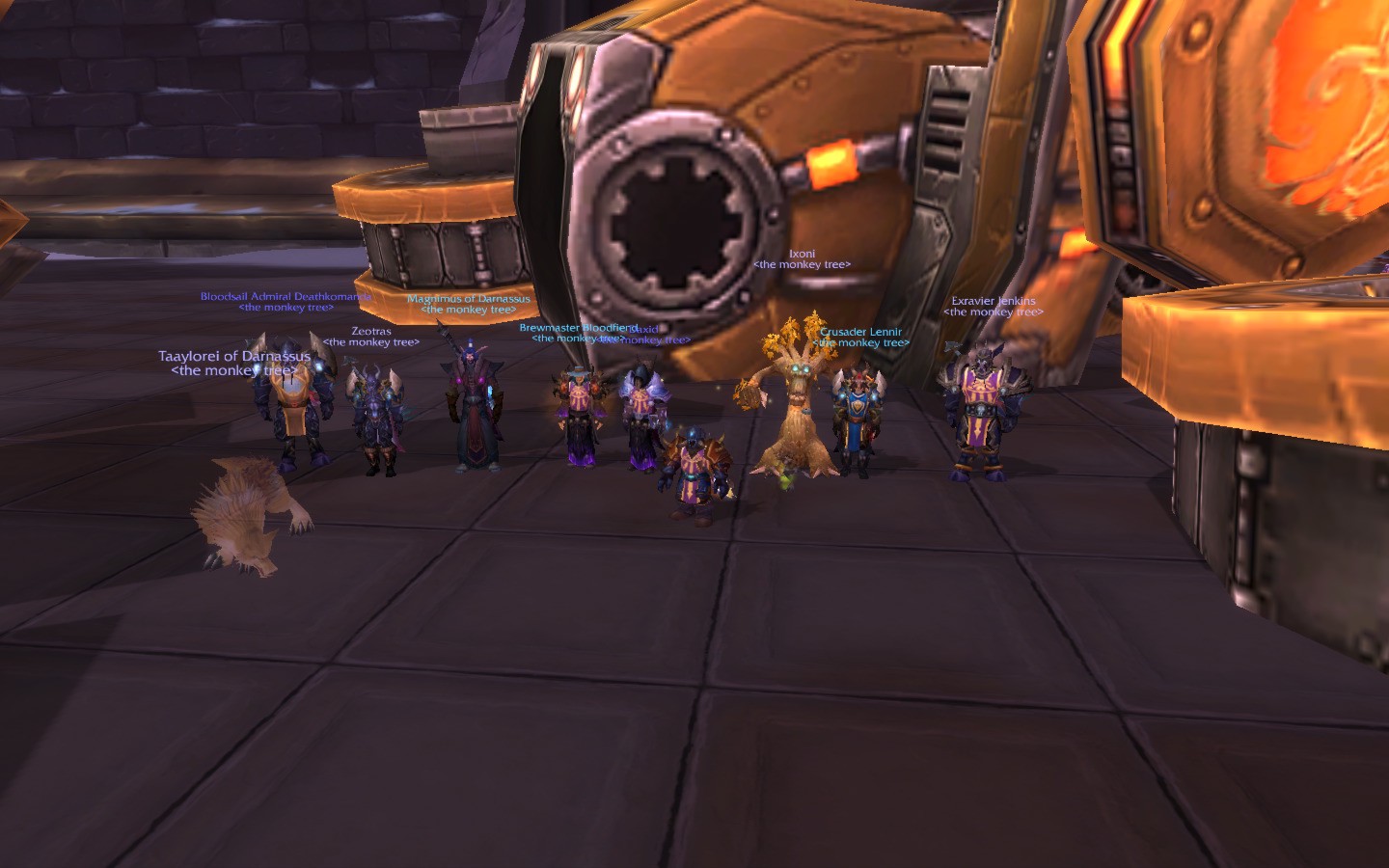 Back in the old days standing in line was all the rage